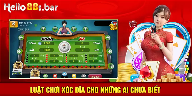 Luật chơi xóc đĩa cho những ai chưa biết